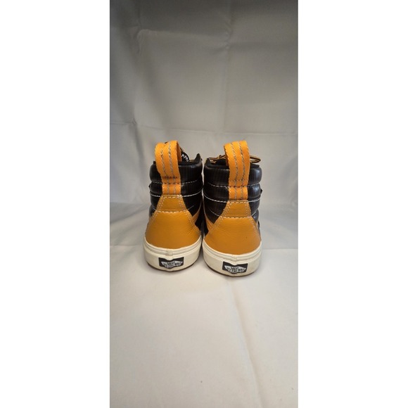 Vans Shoes Mens Size 8 Black Tan Sk8-Hi MTE High Top All Weather UltraCush Lug - Picture 4 of 8